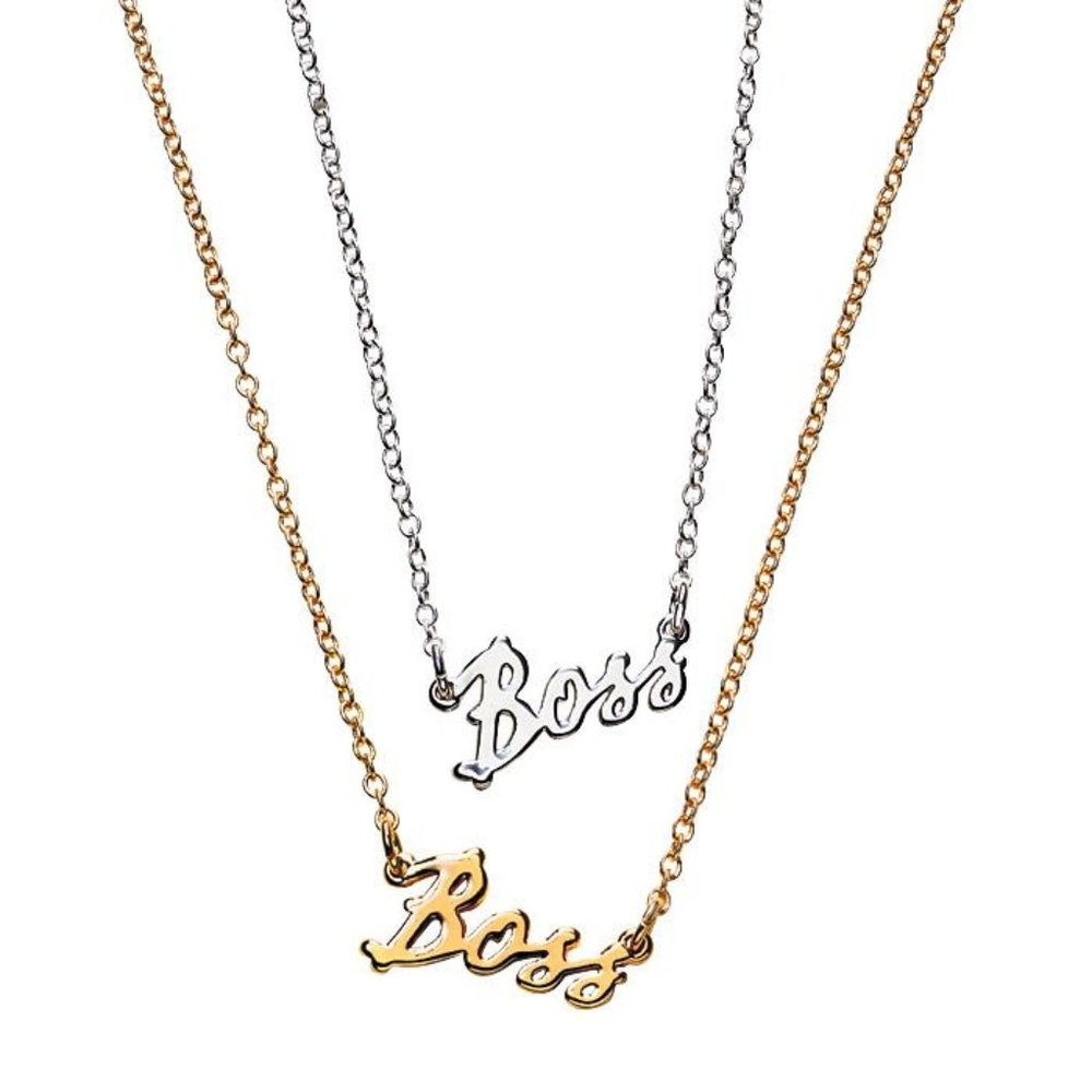 Boss Necklace Gold